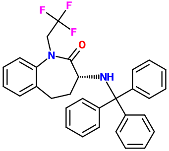 (image for) MC003560 (R)-1-(2,2,2-Trifluoro-ethyl)-3-(tritylamino)-1,3,4,5-tetrahydro-1-benzazepin-2-one